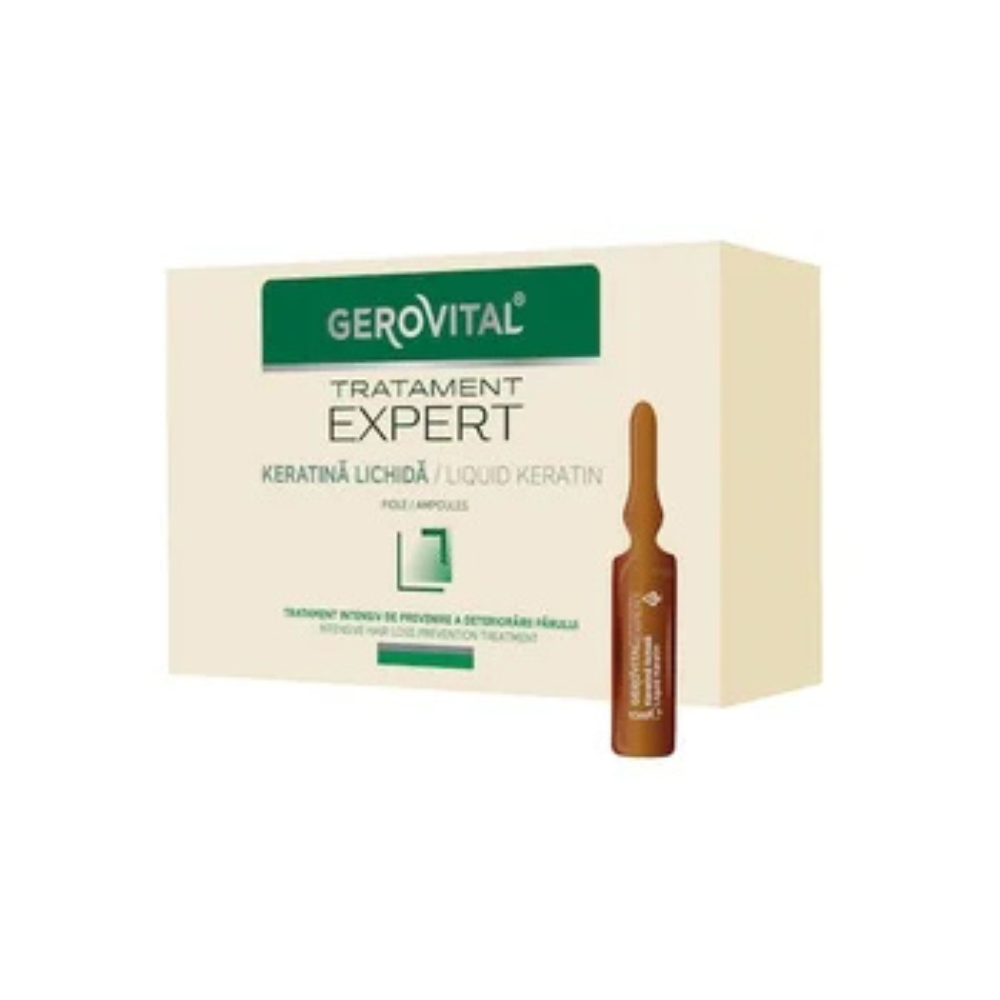 Keratina lichida Tratamet Expert, 10 fiole x 10ml, Gerovital [1]