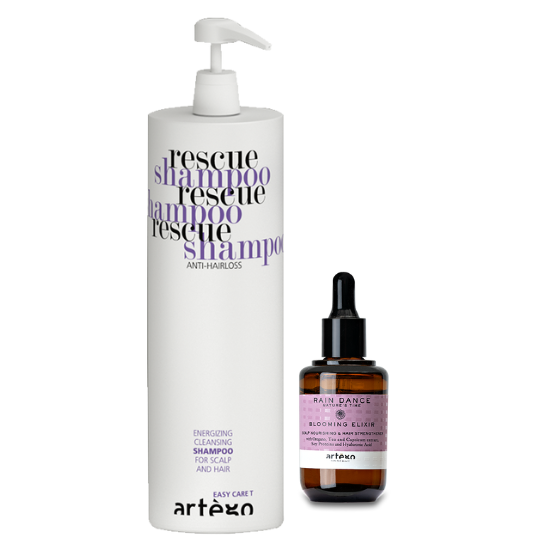 Pachet Anti-Cadere Artego, Pentru Stimularea Cresterii Parului- Sampon1L+Elixir50ml [1]