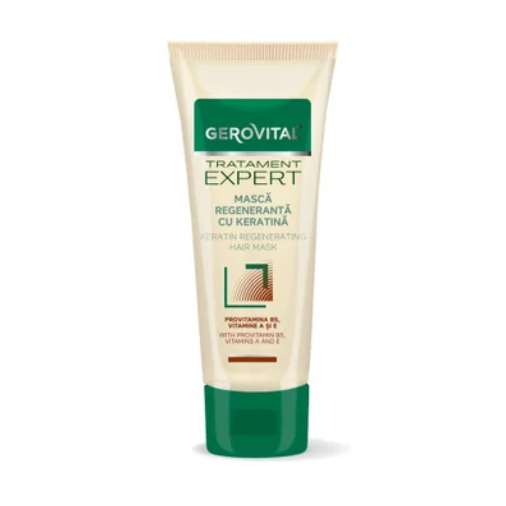 Pachet Gerovital Regenerant cu keratina tratament expert Sampon+Balsam+Masca [3]