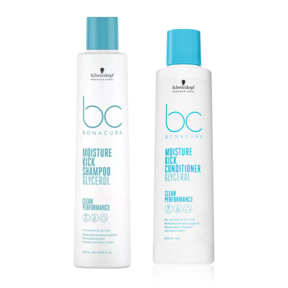 Pachet pentru par uscat Schwarzkopf Professional BC Bonacure Moisture Kick Sampon+Balsam [1]