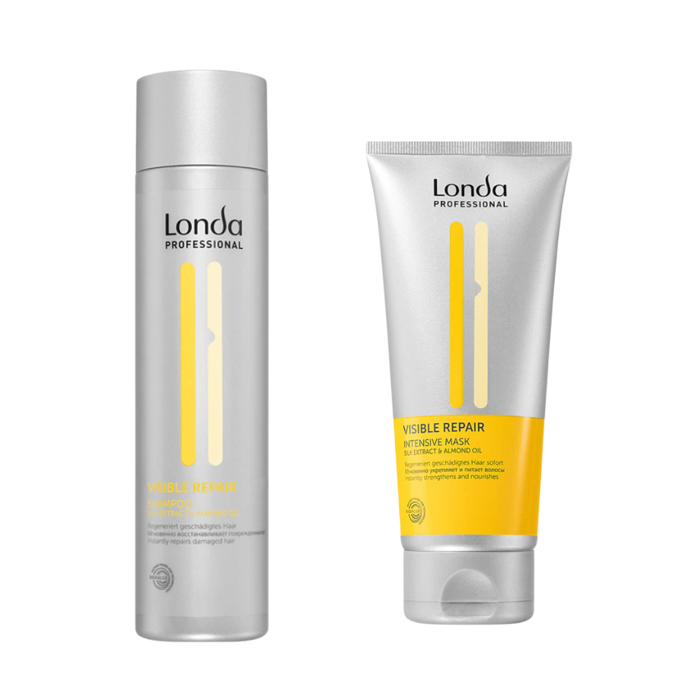 Pachet Visible Repair londa professional pentru par deteriorat sampon 250ml + masca 200ml [1]