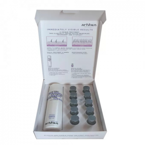 Toate produse - Artego Rescue - Set Tratament Impotriva Caderii Parului Fiole 10*8ml + Sampon 250ml