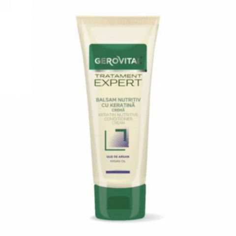 Balsamuri - Balsam nutritiv cu Keratina Crema Tratament Expert, 150ml, Gerovital