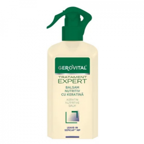 Styling - Balsam nutritiv cu keratina Tratament Expert, 150ml, Gerovital