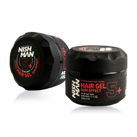 Toate produse - Gel de par - NISH MAN - ULTRA HOLD 5+ - 300 ml