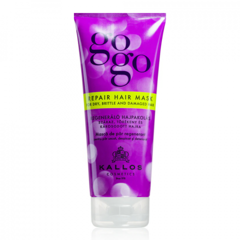 Masti - Kallos GOGO Masca pentru regenerare pentru par uscat si deteriorat 200ml
