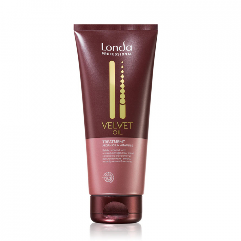 Tratamente par - Masca pentru curatare profunda cu ulei de argan, Londa Professional Velvet Oil, 200ml