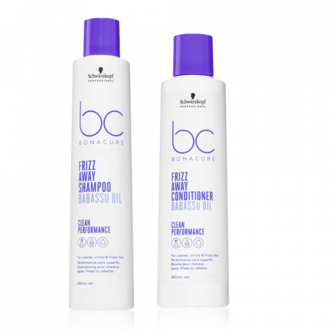 Toate produse - Pachet pentru netezire Schwarzkopf Professional BC Bonacure Frizz Away Sampon+Balsam
