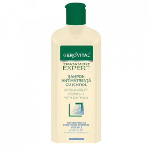 Toate produse - Sampon antimatreata cu ichtiol Tratament Expert, 250ml, Gerovital