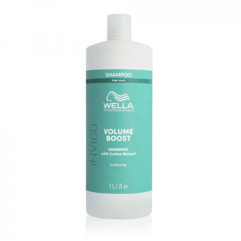 Toate produse - Sampon cu efect de volum pentru parul fin, Wella Professionals Invigo Volume Boost, 1000ml