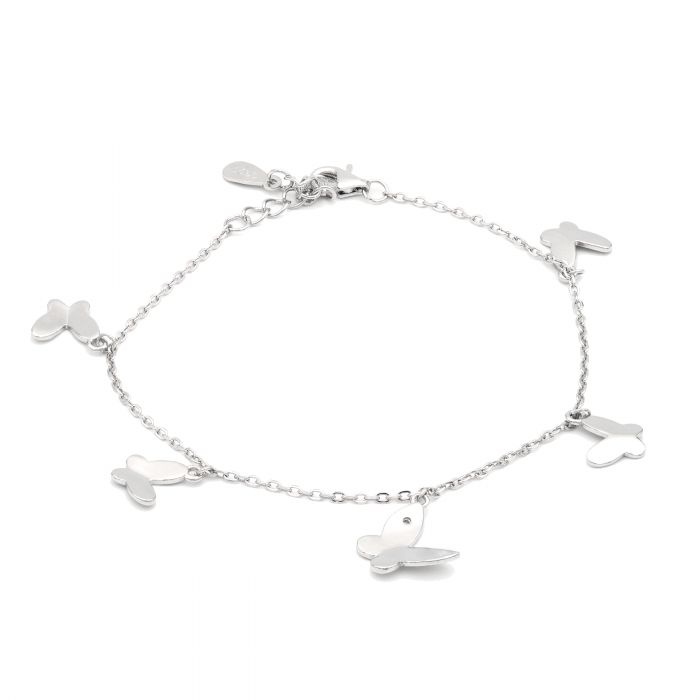 BRATARA DIN ARGINT BUTTERFLIES [1]