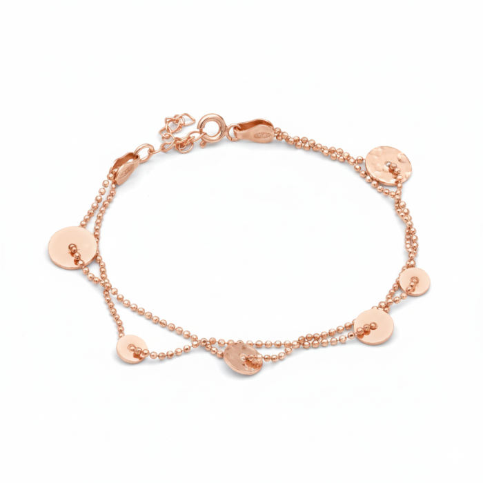 BRATARA DIN ARGINT ROSE DOUBLE ROUNDS [1]