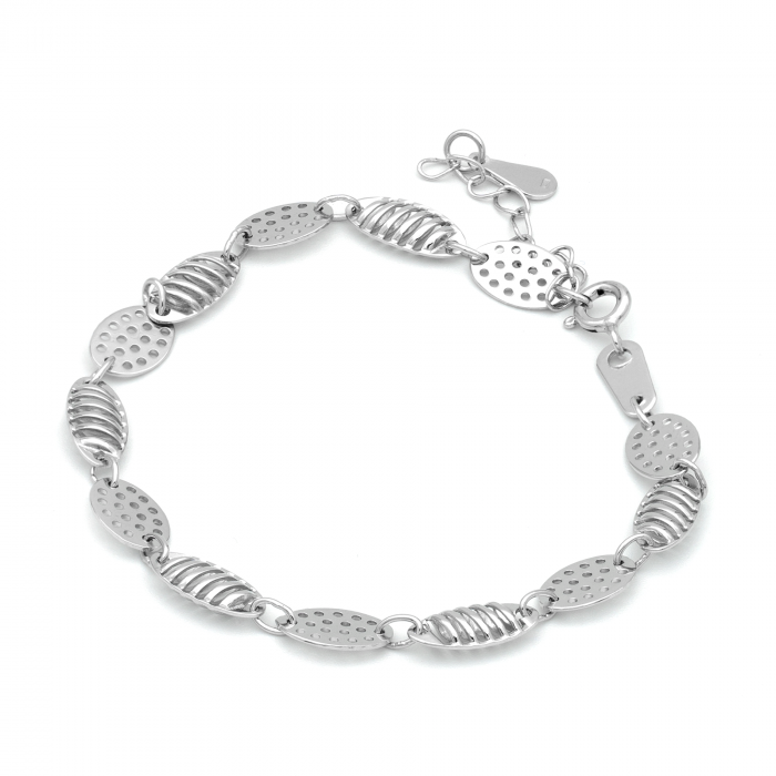 BRATARA DIN ARGINT SHINY ROUNDS [1]