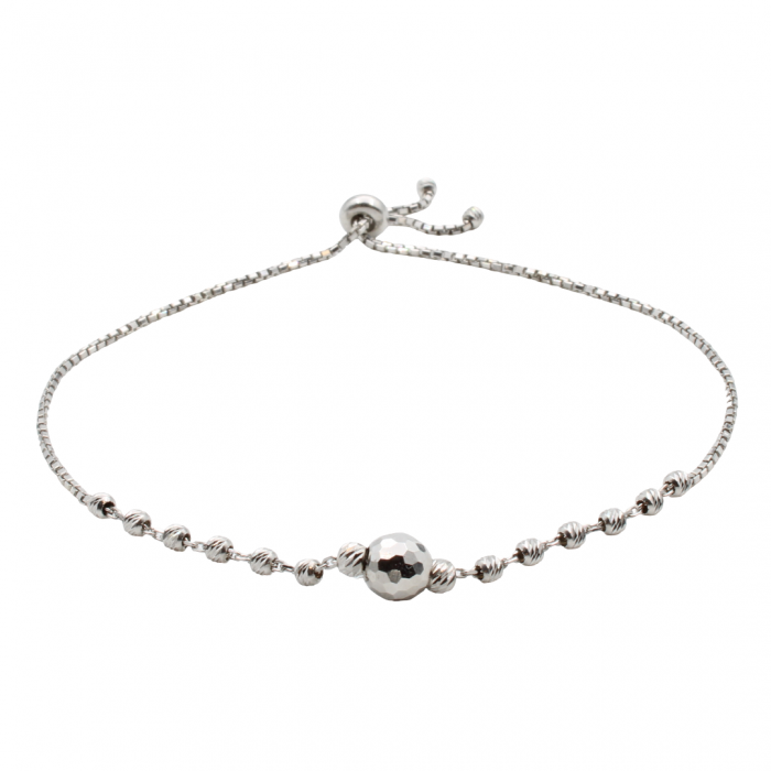 BRATARA DIN ARGINT TENNIS BEADS [1]