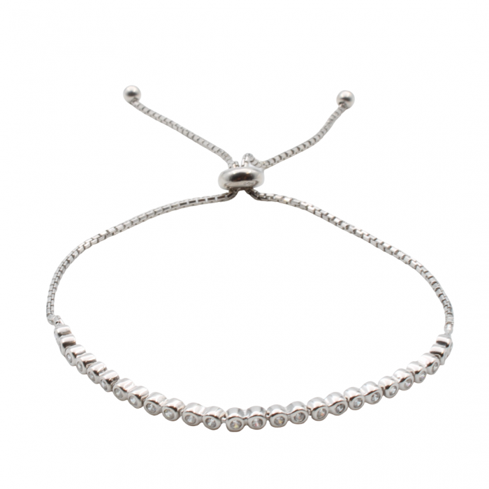 BRATARA DIN ARGINT TENNIS SIMPLE [1]