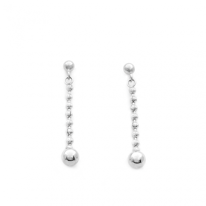 CERCEI DIN ARGINT LONG BEADS [1]