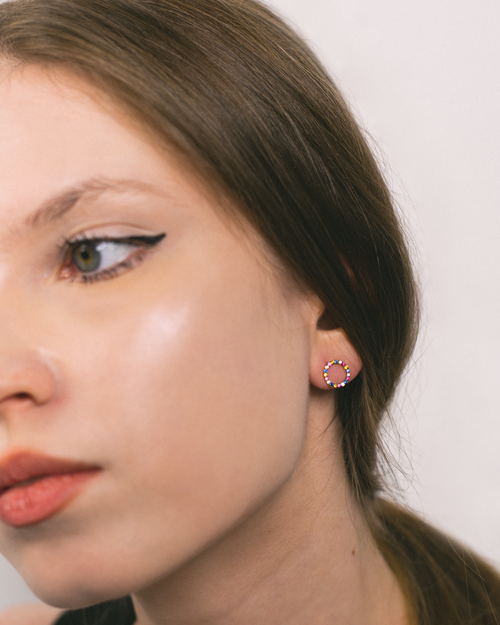 CERCEI DIN ARGINT RAINBOW CIRCLE [2]