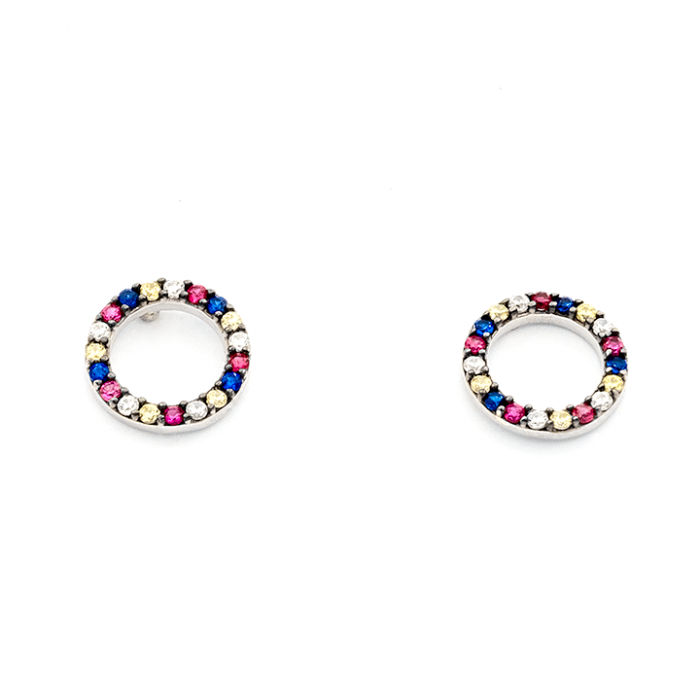 CERCEI DIN ARGINT RAINBOW CIRCLE [1]