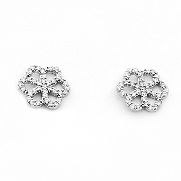 CERCEI DIN ARGINT SHINY FLOWERS [1]