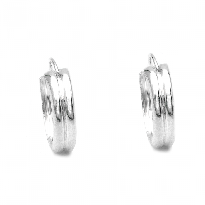 CERCEI DIN ARGINT SIMPLE HOOP [1]