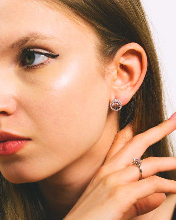 CERCEI DIN ARGINT SPARKLING TREE OF LIFE [2]