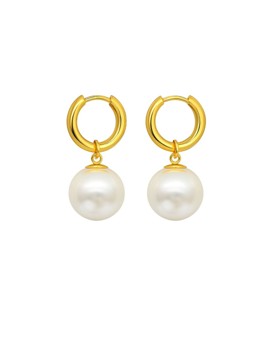 CERCEI PLACATI CU AUR PEARL [4]