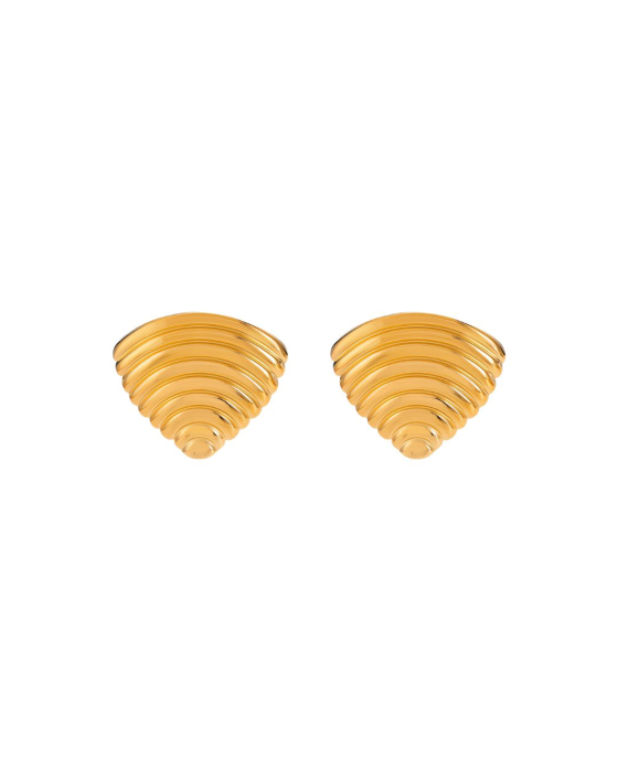 CERCEI PLACATI CU AUR SHELL [3]