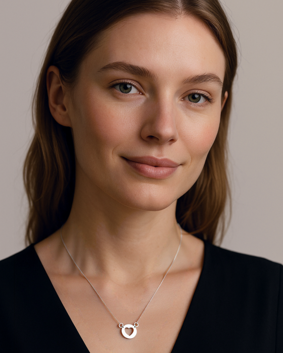 COLIER DIN ARGINT IN LOVE WITH YOU [2]