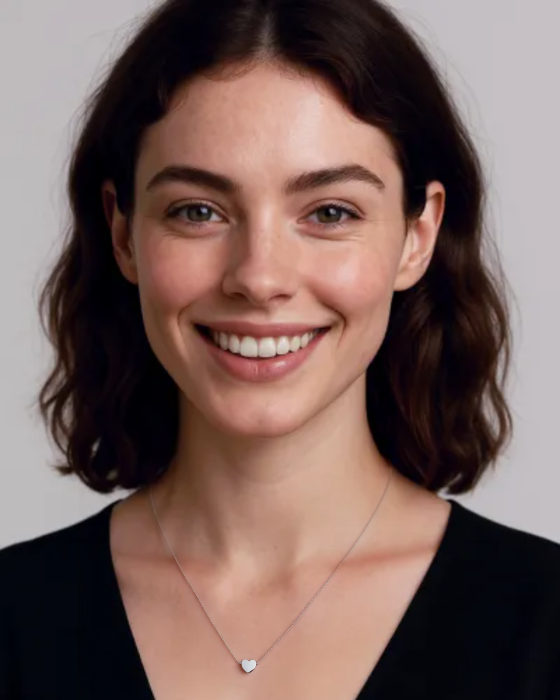 COLIER DIN ARGINT TINY HEART [2]