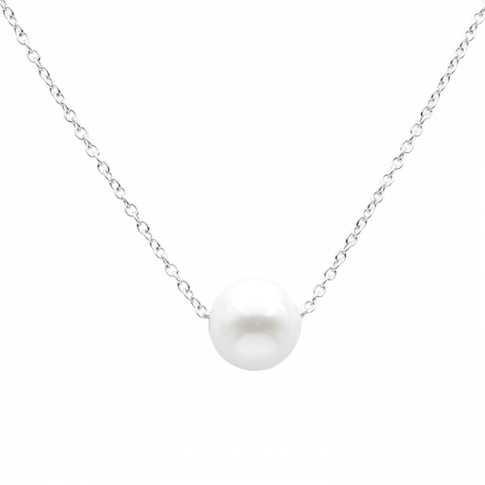COLIER DIN ARGINT WHITE PEARL [1]