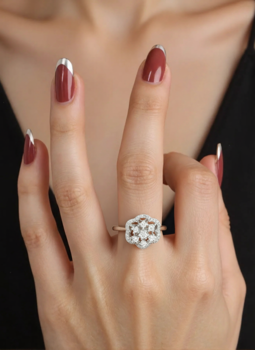 INEL DIN ARGINT SHINY FLOWER [2]