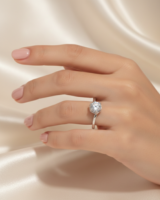 INEL DIN ARGINT SHINY STONE [2]