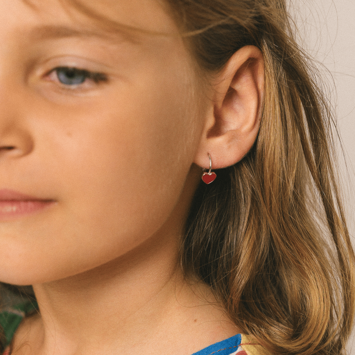 SET DIN ARGINT COPII RED HEART [2]