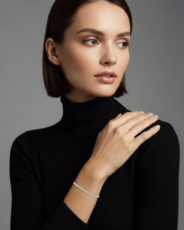 BRATARA DIN ARGINT TENNIS [1]