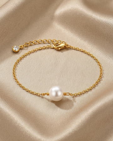 BRATARI PLACATE CU AUR 18K - BRĂȚARĂ PLACATĂ CU AUR PEARL