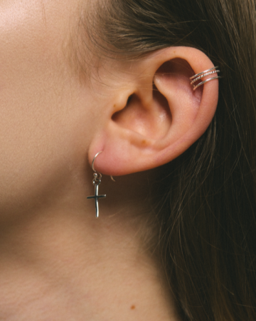 CERCEI DIN ARGINT CROSS [2]