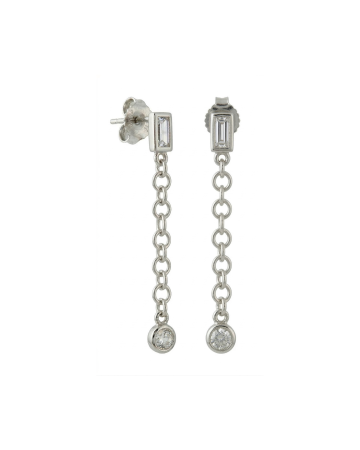 CERCEI - CERCEI DIN ARGINT LONG CHAIN