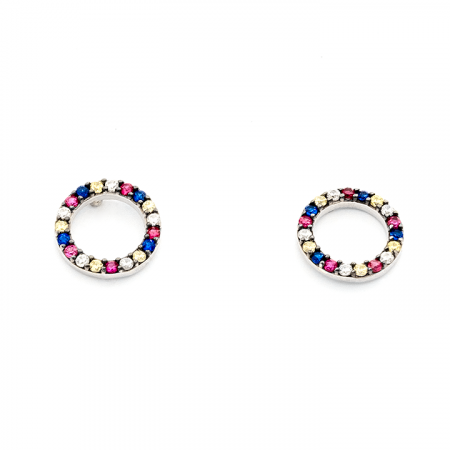 CERCEI - CERCEI DIN ARGINT RAINBOW CIRCLE