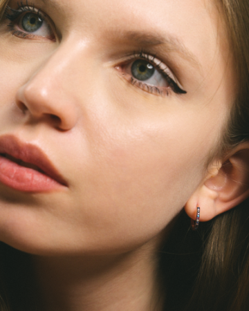 CERCEI DIN ARGINT ROSE RAINBOW CRYSTAL [1]