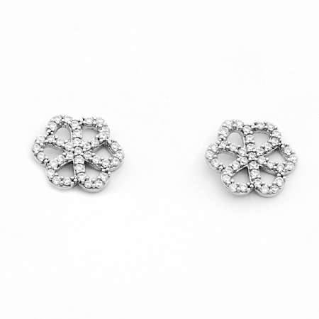 CERCEI - CERCEI DIN ARGINT SHINY FLOWERS