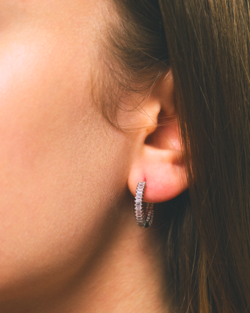 CERCEI DIN ARGINT SPARKLING CERCLE [1]