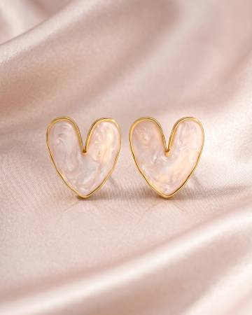 CERCEI PLACATI CU AUR 18K - CERCEI PLACATI CU AUR HEARTS