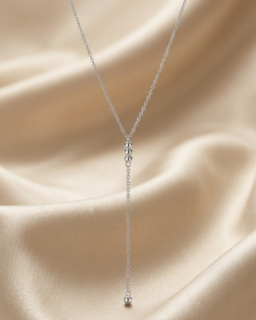 COLIERE - Colier Argint 925 Elegant Chain - Lant Modern Tip Zale (50 cm)