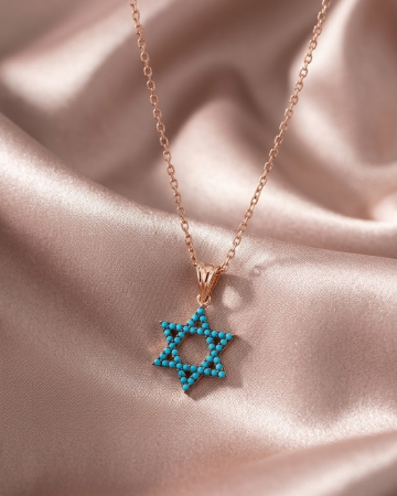 COLIERE - Colier din argint 925 Rose Star – Suavity