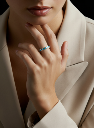 INEL DIN ARGINT BLUE CIRCLE [1]