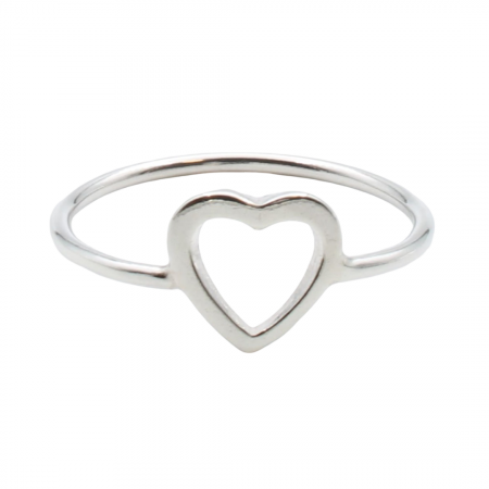 INELE - INEL DIN ARGINT MINIMALIST HEART