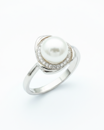 INELE - INEL DIN ARGINT SHINY PEARL