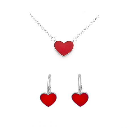 SETURI - SET DIN ARGINT COPII RED HEART