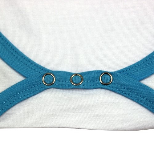 Body bicolor cu maneca scurta [2]