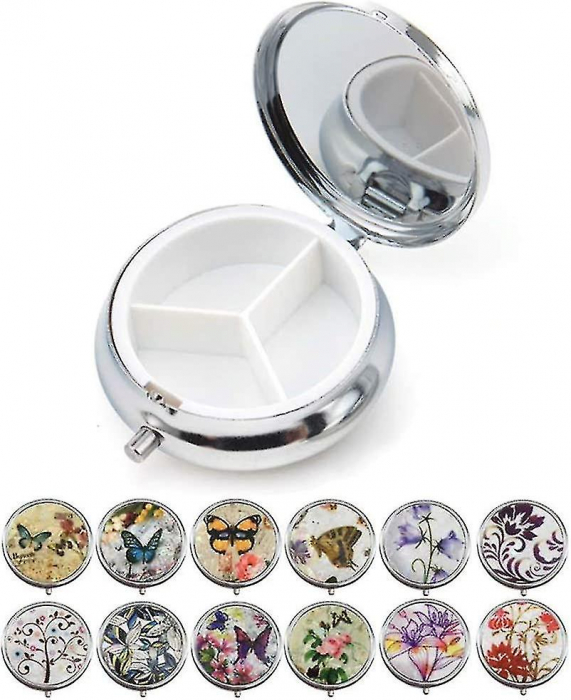 Cutie - separator cu placuta aluminiu sublimabila, pentru pastile [4]